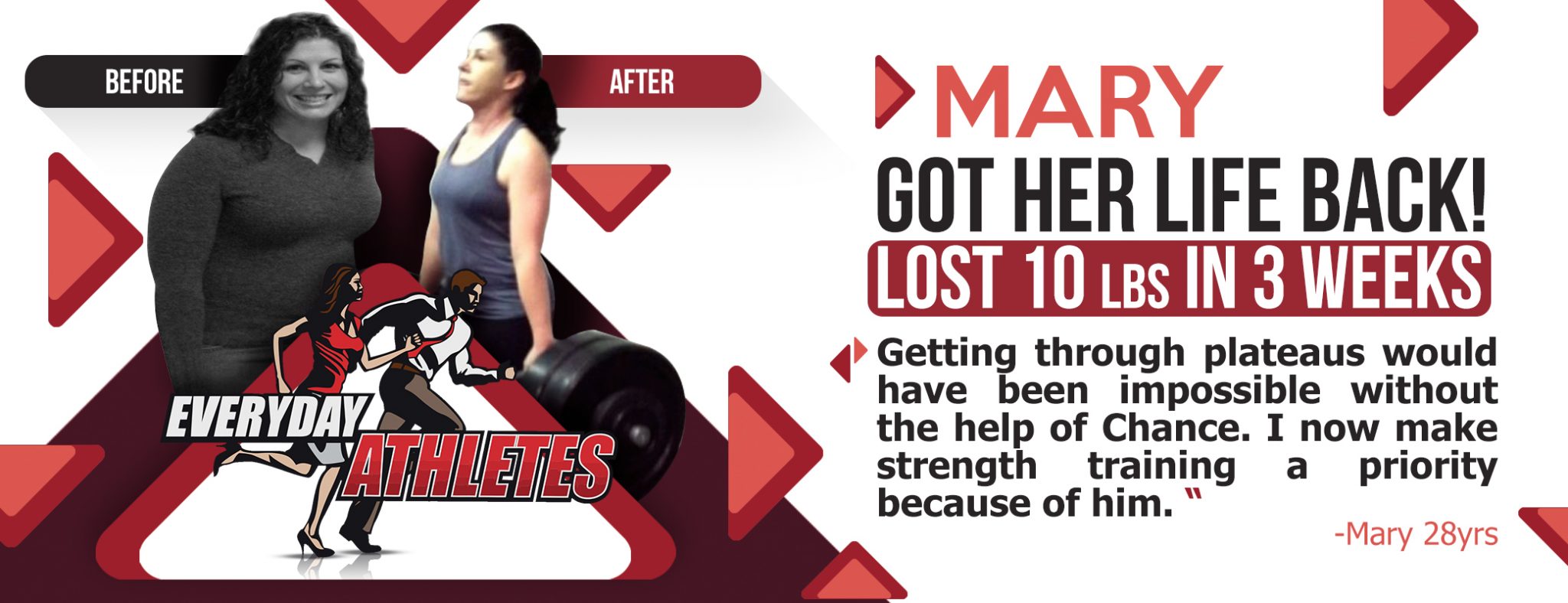 Mary client at Everyday Athletes Personal training Louisville